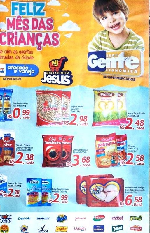 01 Supermercados Bom Demais Atacado e Varejo está com novas e imperdíveis promoções Feliz Mês das Criança