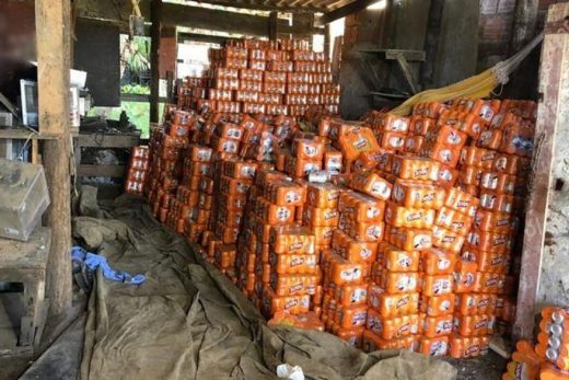 carga_de_bebidas_recuperadas-520x347 Carga de cerveja roubada avaliada em R$ 90 mil é encontrada em Cabedelo