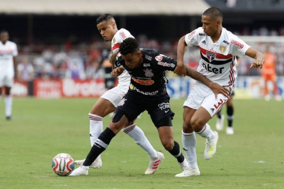 esporte-sao-paulo-corinthians-585x390 São Paulo e Corinthians empatam no 1º jogo da final Campeonato Paulista