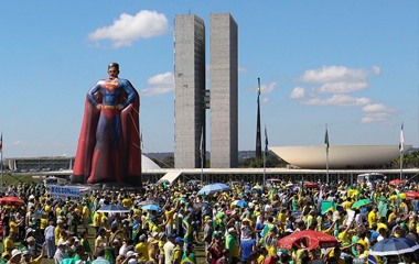 atos-bolsonaro Atos em apoio a Bolsonaro ocorrem em diversas cidades do país