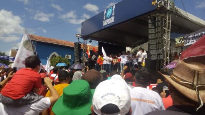 evento-693x390 Poucas pessoas comparecem ao ato do "SOS Transposição" em Monteiro