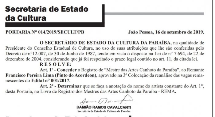 img-20190917-wa0002-700x384 Secretaria da Cultura concede título de 'Mestre das Artes Canhoto da Paraíba' a Pinto do Acordeon