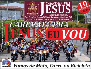 ad-300x226 Carreata para Jesus será realizada nesta quinta-feira em Monteiro