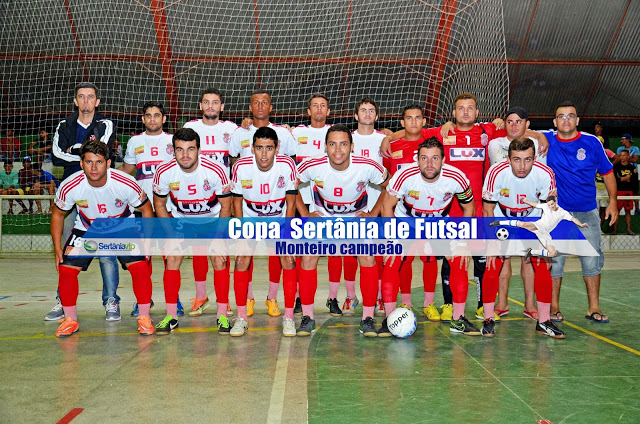 VIP_9168 Monteirense é campeão da Copa Sertânia de Futsal
