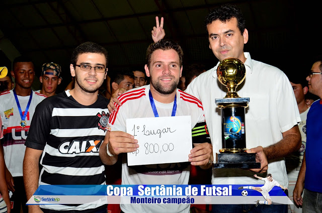 VIP_9281 Monteirense é campeão da Copa Sertânia de Futsal