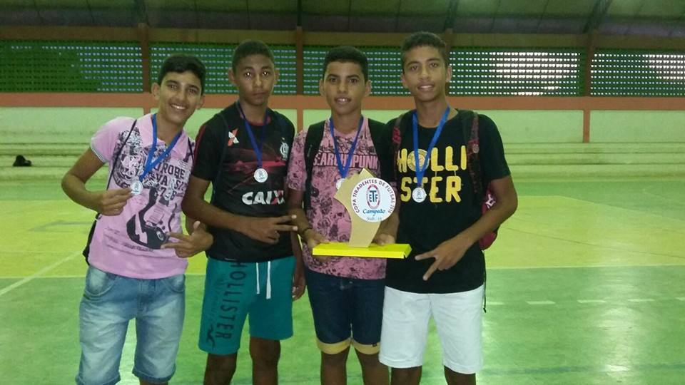 12687855_1154106544629916_9169600943632031308_n Tiradentes é Campeão da 1ªTaça Tiradentes de Futsal
