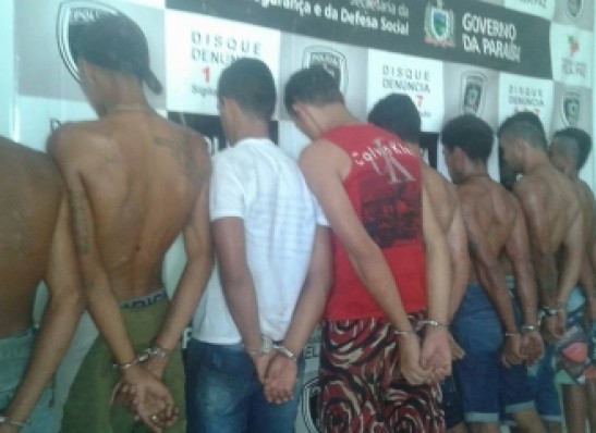 presos Polícia detém 8 suspeitos de dupla tentativa de homicídio em Monteiro
