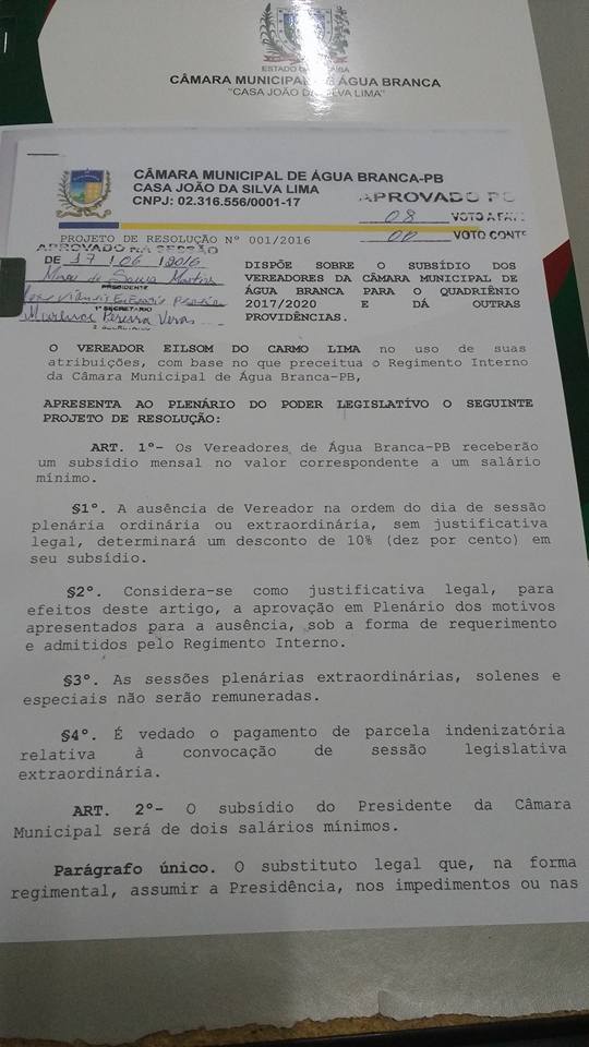 reduo_salrio Câmara reduz salário de vereadores para um salário mínimo