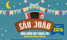 sjt São João do Tigre da continuidade as festas juninas em praça pública  nesta quinta-feira