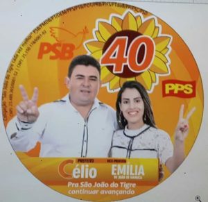 14485092_1639049429569905_3682801400563597100_n-1-300x291 Célio Barbosa é eleito prefeito de São João do Tigre com 73,32% dos votos