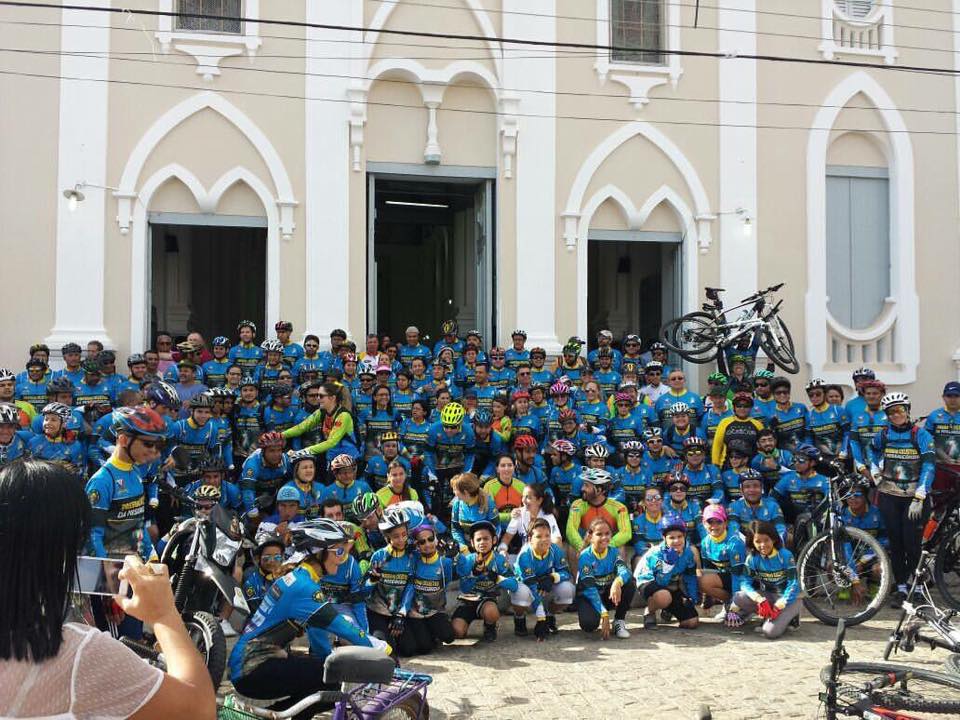 14713801_559698774222411_1448734862495478785_n Paróquia de Nossa Senhora das Dores de Monteiro realiza Passeio Ciclístico