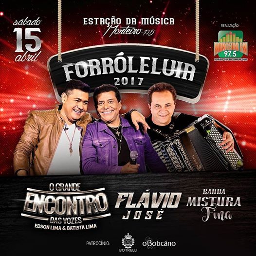 17264490_999893040111891_5380402519563810339_n Divulgada atrações musicais do Forró Leluia 2017, em Monteiro