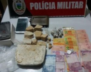 droga-monteiro-300x237 Polícia prende quatro pessoas suspeitas de tráfico de drogas em Monteiro