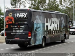 ONIBUS-HERRY-ESTIGADO-300x223 Ônibus da Banda  Harry Estigado é assaltado na divisa entre Monteiro e Sertânia