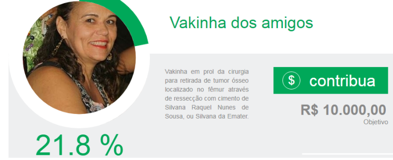 sss-1 Solidariedade: Vakinha dos amigos para arrecadar fundos para uma cirurgia da amiga Silvana Nunes