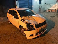 5 Prefeito de cidade paraibana  sofre acidente na BR-104