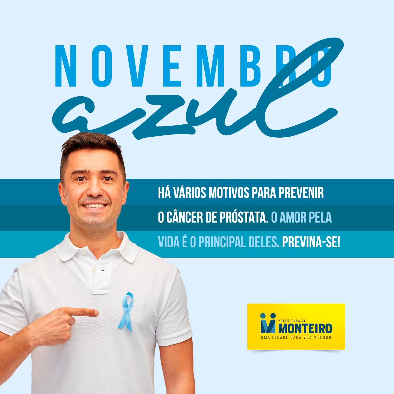6f46fc46-5839-4907-a575-60aa62fa1b8b Novembro Azul: Prefeitura de Monteiro faz campanha contra o câncer de próstata