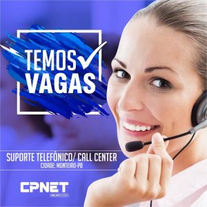 VAGAS-DE-EMPREGO-300x300 Vagas de emprego em Monteiro para SUPORTE TELEFÔNICO/CALL CENTER na CPNET