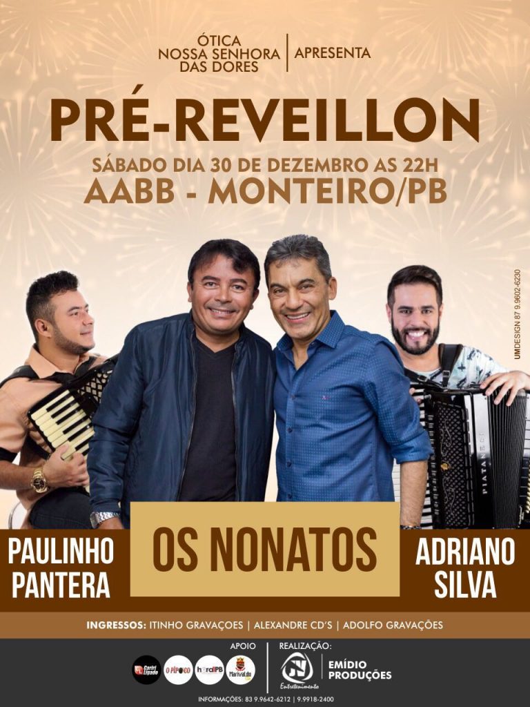 festatacio-768x1024 Pré-Réveillon de Monteiro terá Os Nonatos, Paulinho Pantera e Adriano Silva