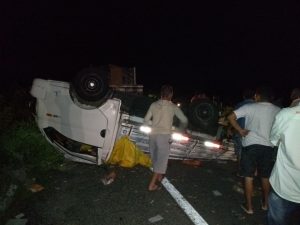 carito-300x225 Comerciante Monteirense sofre acidente de carro na BR-412 no Cariri após pneu estourar
