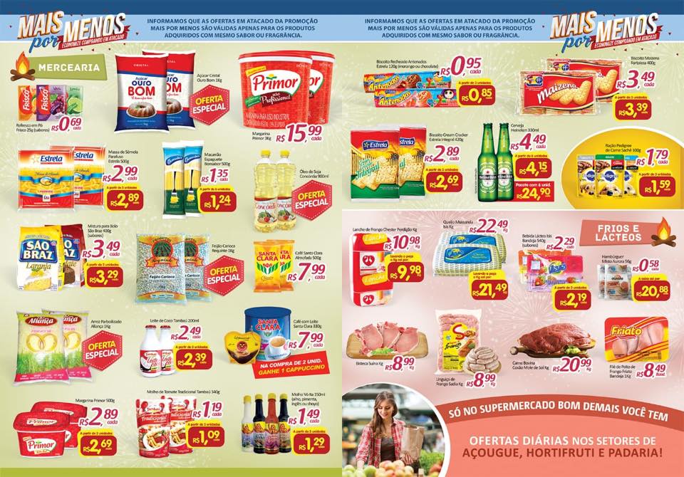 ofertas-bom-demais-01 Confiram o Arraiá de Ofertas do Bom Demais Supermercados Atacado e Varejo.