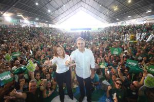 michelline-e-lucélio ‘Não vai ter lapada, vai ter chuva de votos’, diz Lucélio
