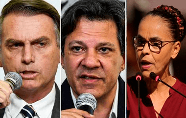 02-10-2018.223221_arefejeia Datafolha: Bolsonaro lidera rejeição com 45%; Haddad chega a 41% e Marina a 30%