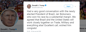 TRUMP-300x111 Donald Trump comemora vitória de Bolsonaro e fala em trabalho conjunto