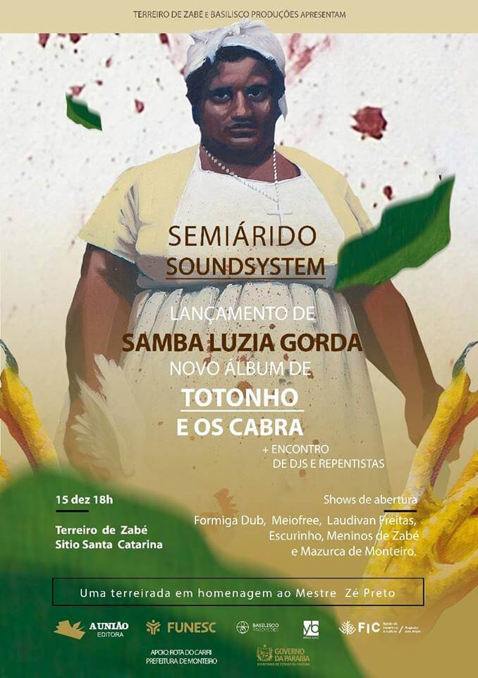 47575828_1986152978171813_6817258338896576512_n Totonho  lança  CD “Samba Luzia Gorda”. em Monteiro dia (15) de dezembro com grande show