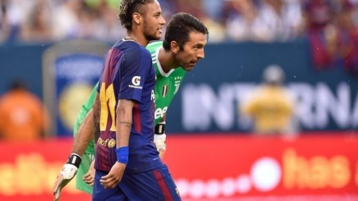 buffoneney-520x293 Neymar e Buffon são alvos da imprensa após eliminação do PSG na Champions