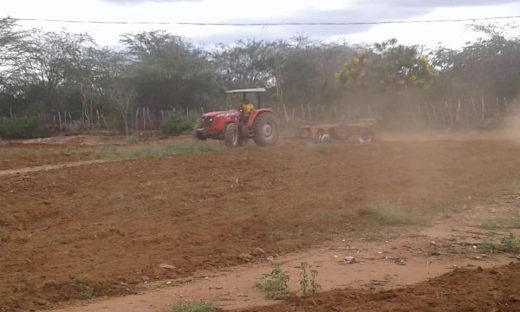 zabele-520x312 Prefeitura de Zabelê segue realizando cortes de terras para agricultores