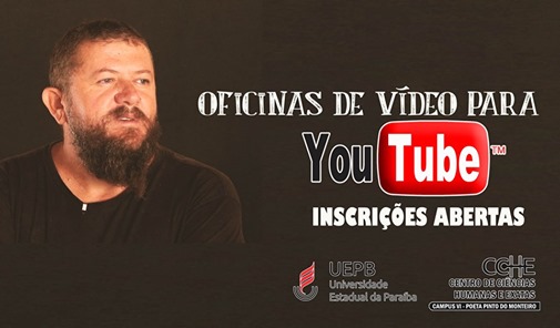 avel NAC Zabé da Loca em Monteiro abre inscrições para oficina de vídeos "como ser um YouTuber"