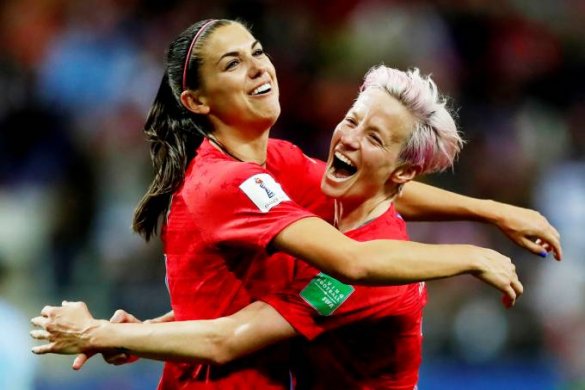 EUA-FUTEBOL-585x390 Futebol feminino: EUA goleiam Tailândia por 13 a 0 na Copa do Mundo