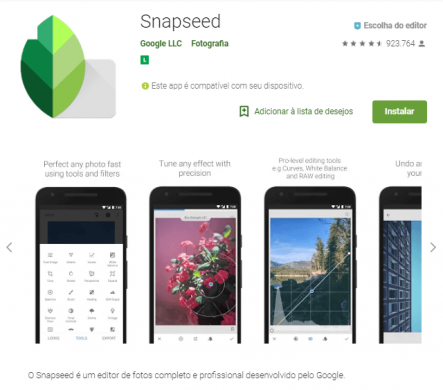 snapseed-1-443x390 Snapseed: conheça o app gratuito de edição de fotos
