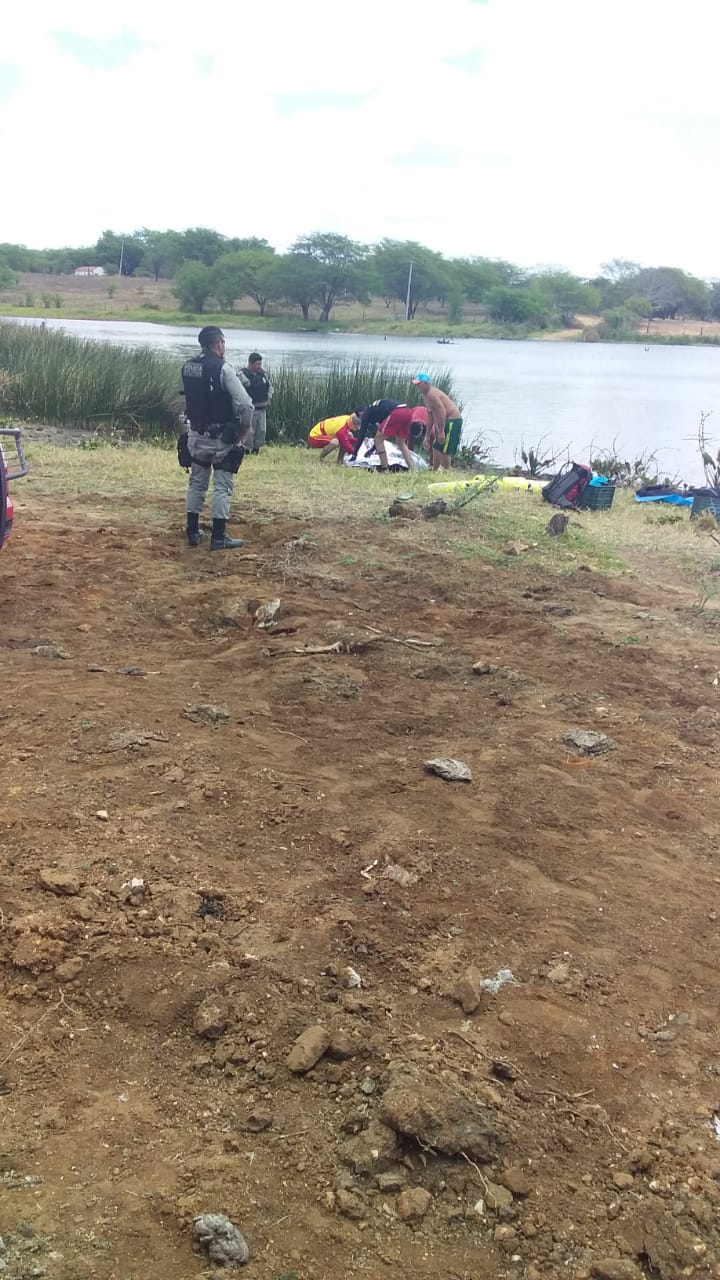 IMG-20190924-WA0072 Bombeiros localizam corpos de vítimas de afogamento na Barragem São José em Monteiro