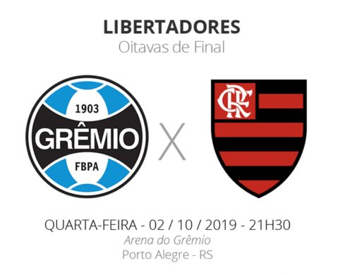 flz-e1570078205375-489x390 Grêmio x Flamengo disputam semifinal da Libertadores nesta quarta-feira(02)