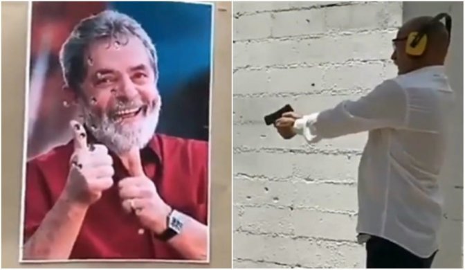 psl-672x390 Assessor de deputado do PSL posta vídeo atirando em foto de Lula