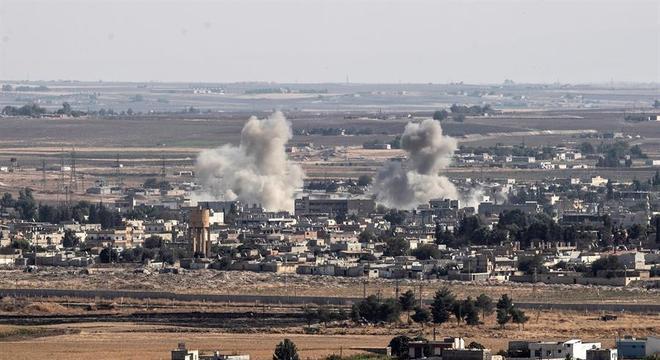 SIRIA-BOMBAS Explosão mata 9 em cidade síria na fronteira com a Turquia
