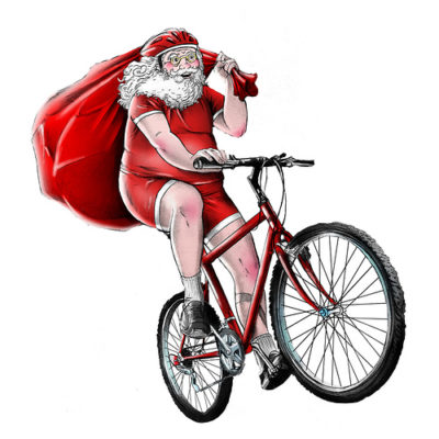 PAPAI-BICCLETA-400x400 Chegada do Papai Noel em Monteiro tem gostinho todo especial e sorteio de bicicleta