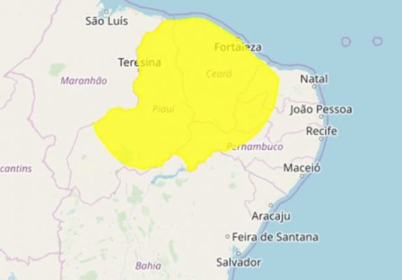 inmet-620x432-1-574x400 Inmet emite alerta de perigo potencial de chuvas intensas para 81 municípios da Paraíba