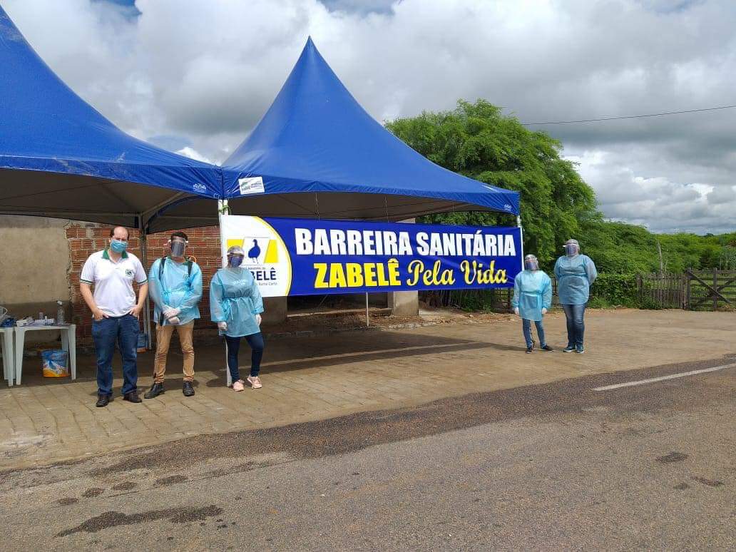 bareira-sanitaria-zabele Zabelê começa PLANO NOVO NORMAL da Paraíba com BANDEIRA AMARELA. Veja o que pode mudar: