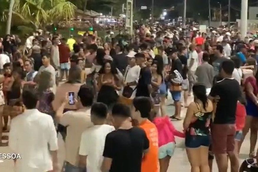 população Fantástico repercute caso de aglomeração no Busto de Tamandaré, em João Pessoa