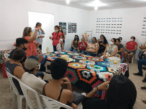 image-5 Rendeiras da renda renascença de São Sebastião do Umbuzeiro participam de reunião com professores e alunos da UFPB e UEPB