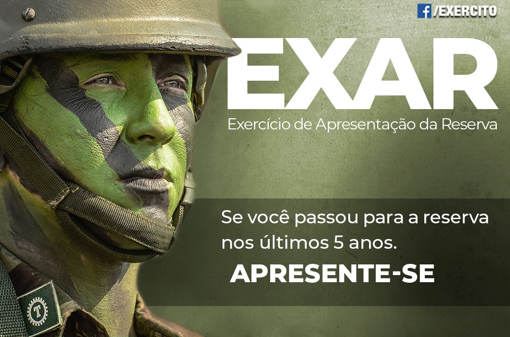 exar-202o Exército Brasileiro: Exercício de Apresentação da Reserva