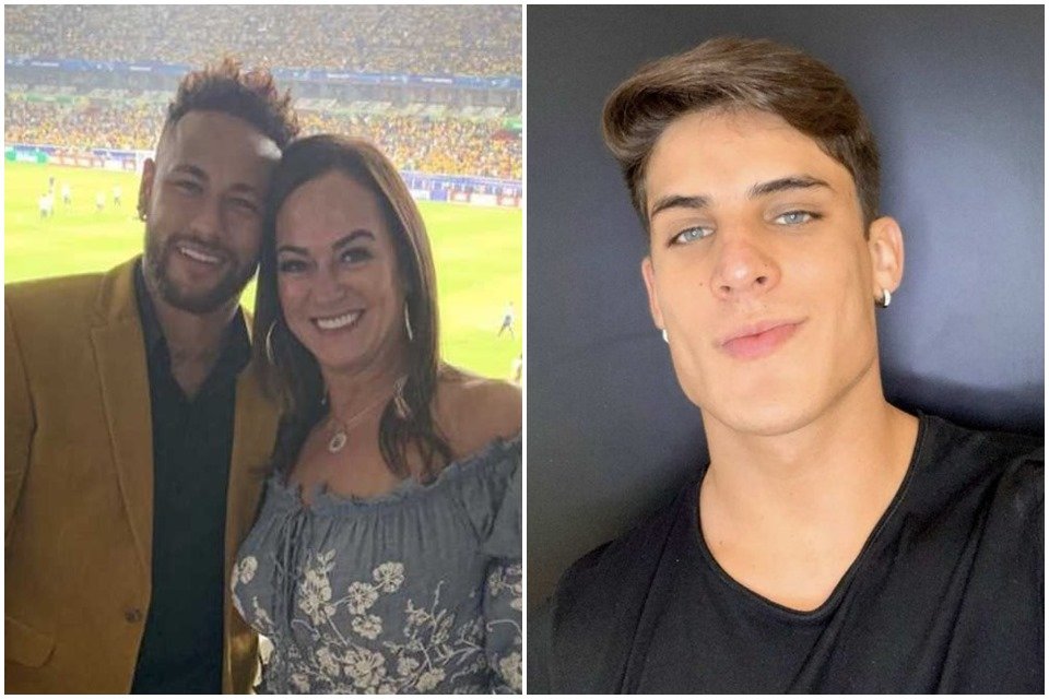 Nadine-e-Tiago-Ramos Paraibano Tiago Ramos se declara no aniversário da mãe de Neymar: 'A mais linda e cheirosa'