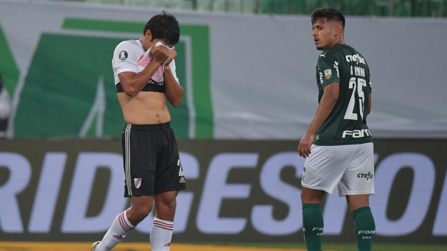 Palmeiras Palmeiras leva sufoco, perde do River, mas vai à final da Libertadores