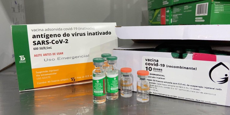 874a940e-8d78-45e6-b80a-074de0931c9c Novas doses das vacinas Astrazeneca e Coronavac são distribuídas para municípios paraibanos nesta sexta-feira