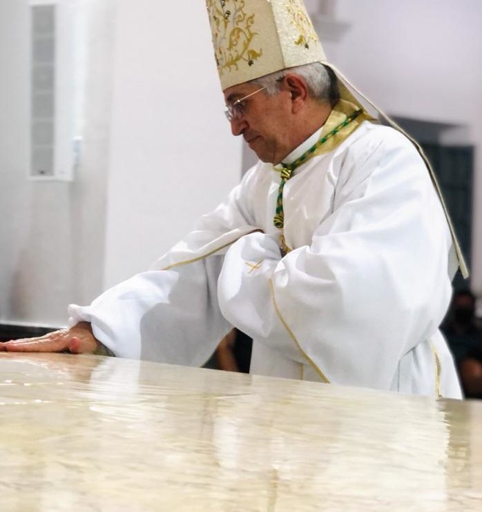 MONTEIRO-1 Bispo de Campina Grande celebra Missa da Dedicação do Altar da Igreja Matriz em Monteiro