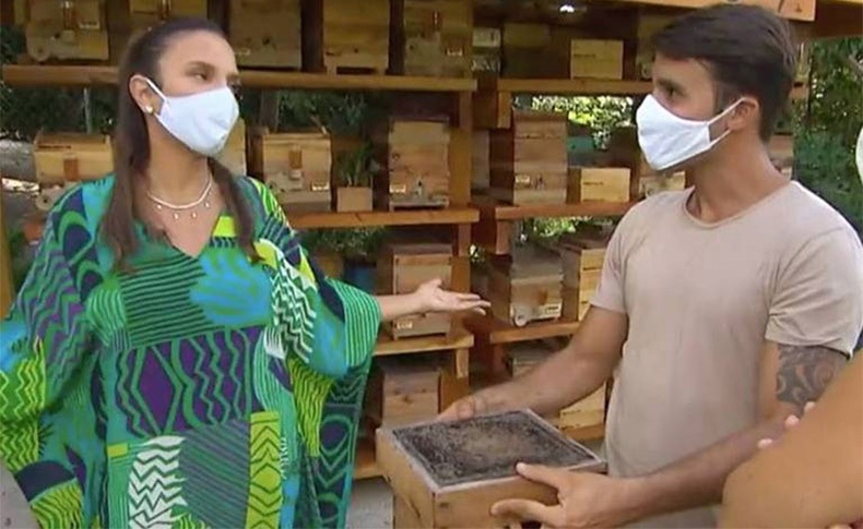 df0b11b69ad47c27e3652ed9458cab11 Ivete Sangalo e o marido Daniel Cady criam abelhas sem ferrão na Bahia