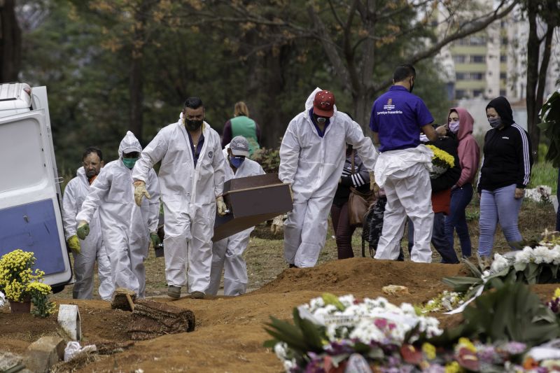 CemiterioCovid Brasil tem dia mais letal da pandemia da Covid-19: 3.251 mortes em 24 horas